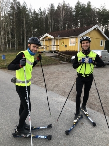 Bröderna tillika kometerna som överraskade i årets Vasa och till vintern startar jag och Johan i samma startled, 1. Snart är också Gustaf där!