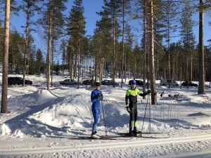 Sol på Lina och Viktor